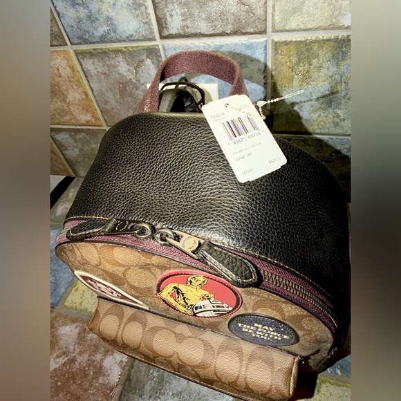 NWT Coach X Star Wars backpack purse main image 9
